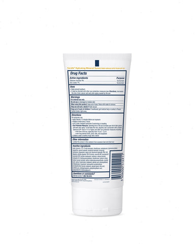 Hydrating Mineral Sunscreen SPF 50 Body Lotion