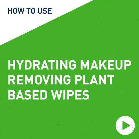 Hydrating Makeup Removing Plant-Based Wipes