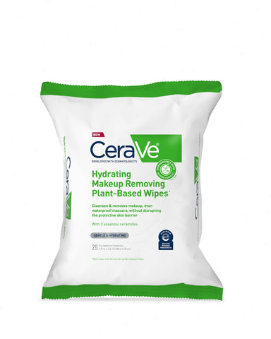 Hydrating Makeup Removing Plant-Based Wipes